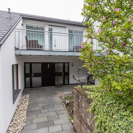 아파트 Cozy Ii Luxurioes Moselview Terrasse Garten Netflix 라이웬